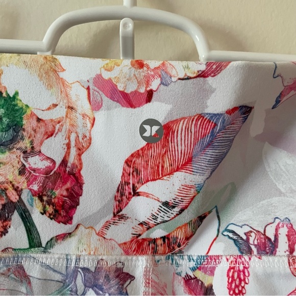 RBX Colorful Floral Cropped Leggings - Picture 5 of 6